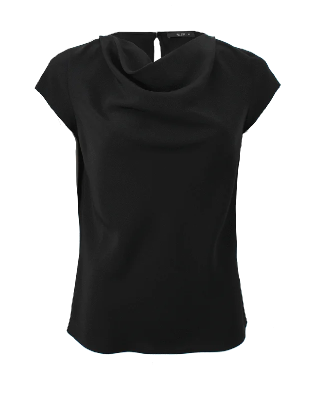 Key Hole Blouse Contemporary 