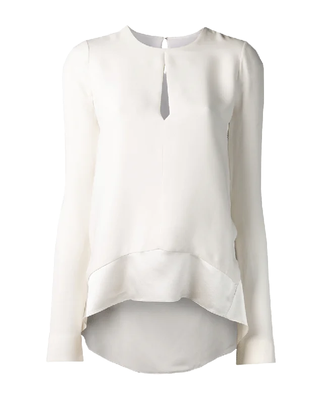 Crewneck Blouse Cashmere