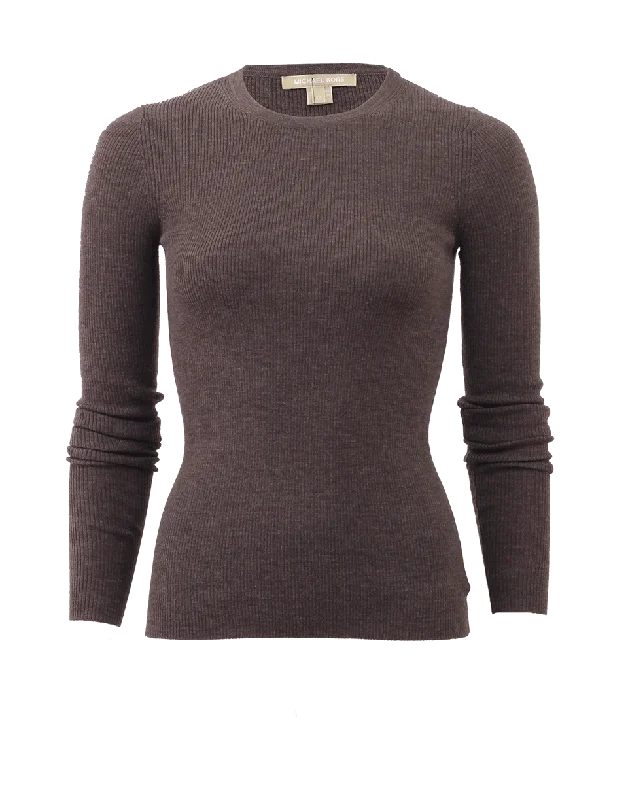 Merino Crewneck Feminine Women's Style 