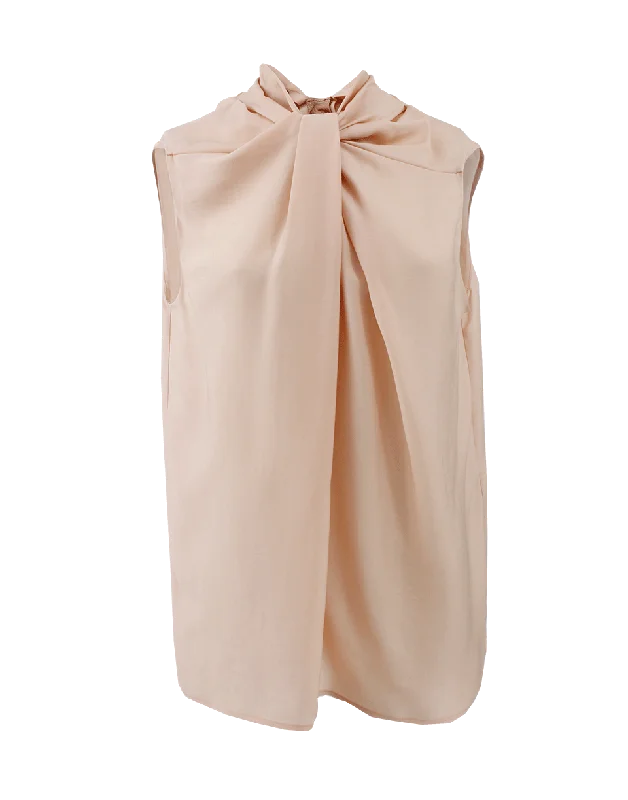 Twist Front Blouse Tough Women's Military - inspired