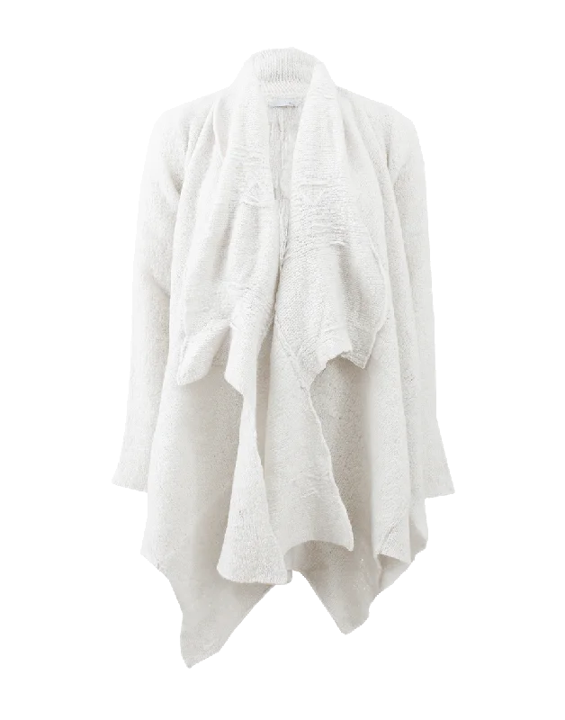 Serape Solid Long Cardigan Sporty Women's Athleisure 
