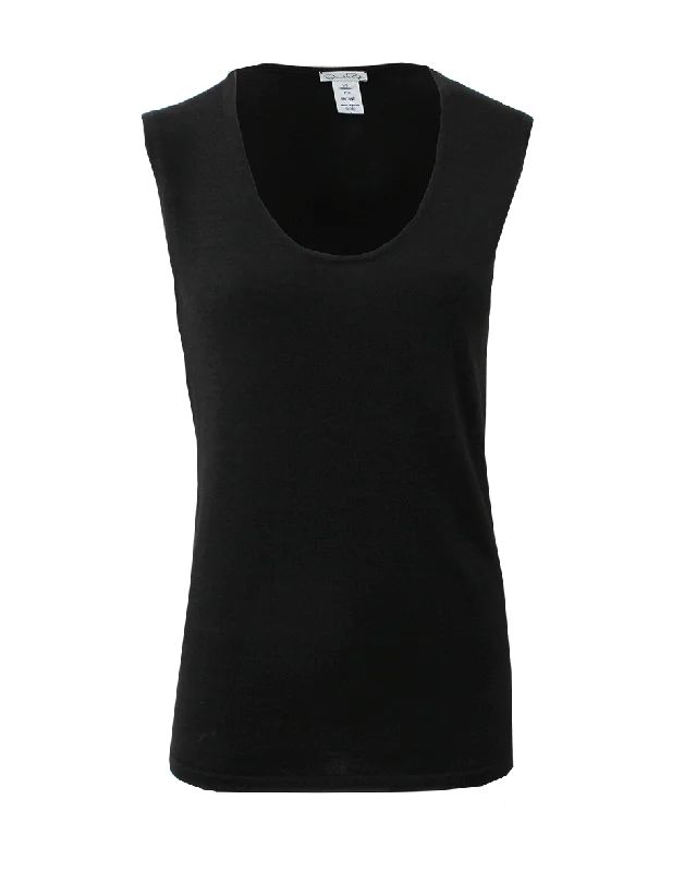 Jewel Neck Tank Unique Women's Upcycled