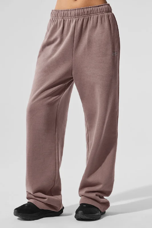 Accolade Straight Leg Sweatpant - Mushroom