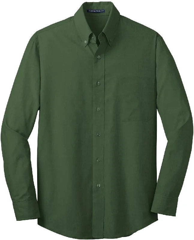 CLOSEOUT - Port Authority Crosshatch Easy Care Shirt