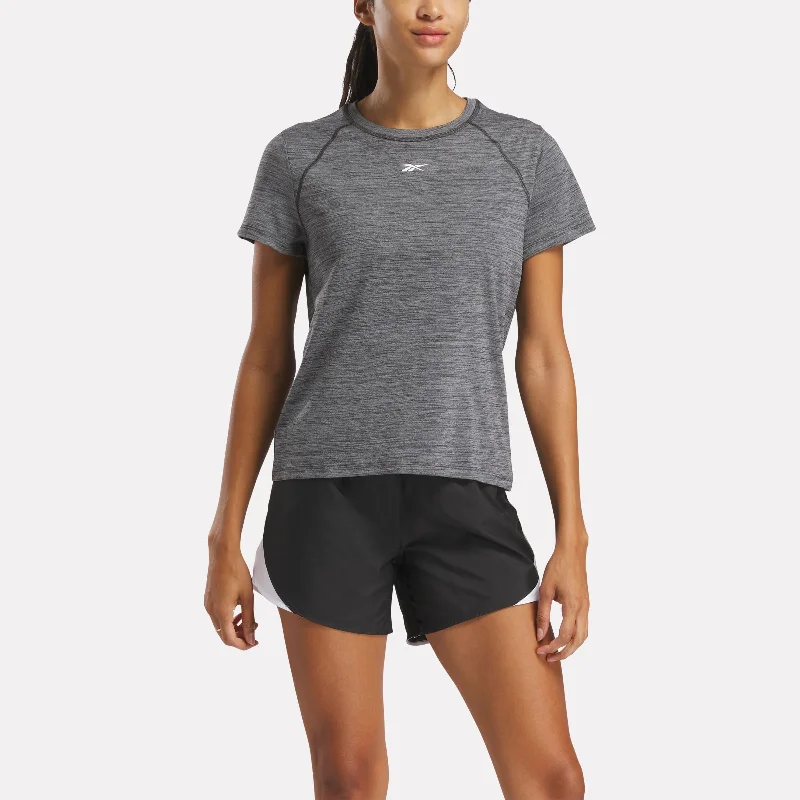 Id Train Tee Night Black Confident Women's Power