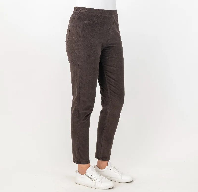 Maglia Stretch Cord Pants (Charcoal or Walnut) Adventure