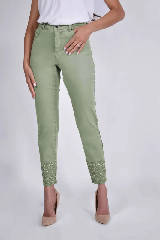 Frank Lyman Jeans 226179U Sage Sustainable Organic