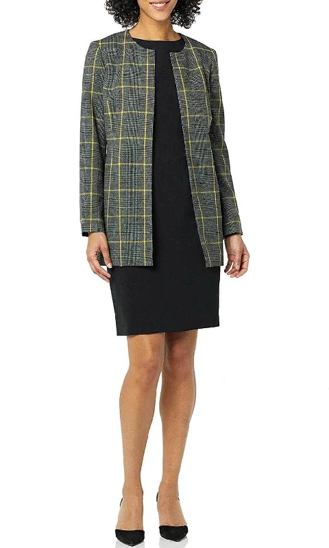 Le Suit 50040195 - Sleeveless Sheath Dress With Jacket Youthful Women's Pop