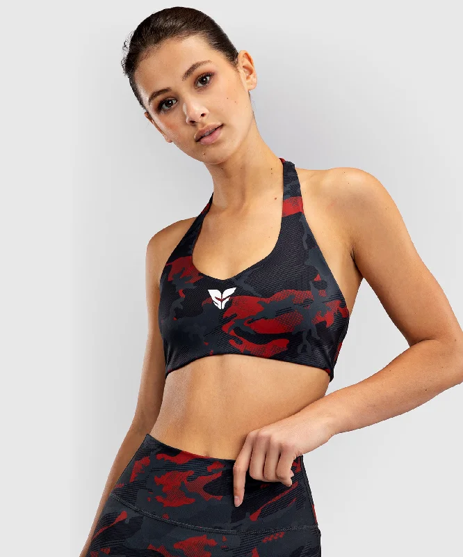 Venum X Sophia Rose Women’s Sports Bra - Urban Red Camo garde