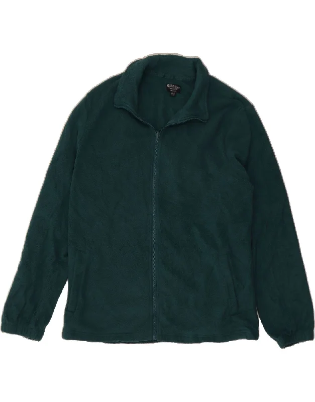 MOUNTAIN WAREHOUSE Womens Fleece Jacket UK 18 XL  Green Polyester Country