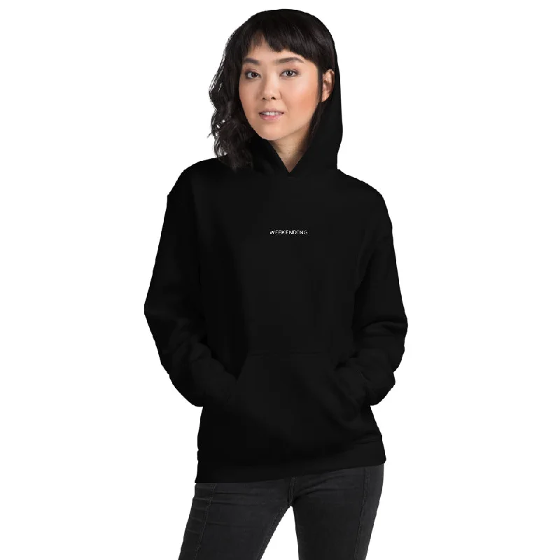 Weekending Hoodie in Black, Navy or Dark Grey Street