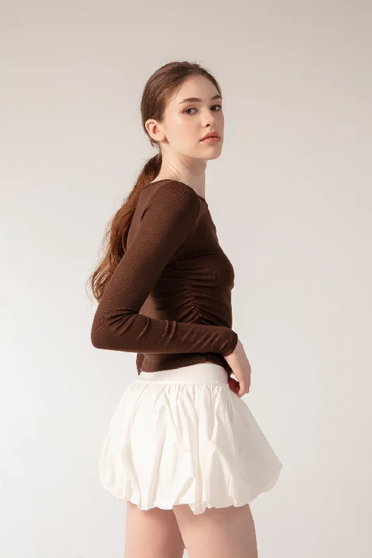 ARAS Skirt - White Elegant Women's Formal 