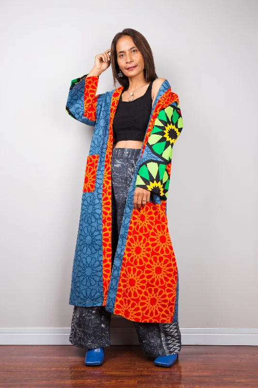 Ankara open cardigan