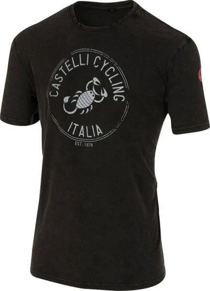 Castelli Armando T-shirt (Vintage Black) Practical Women's Quick - dry