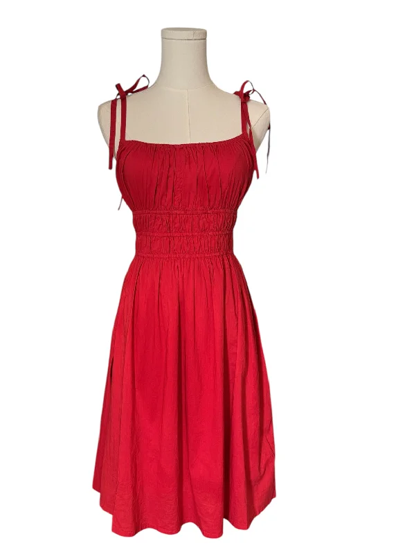Sally Mini Dress Red Country