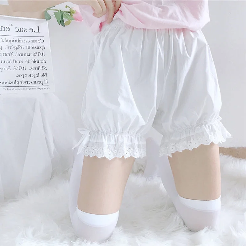 Cute white shorts PL50945