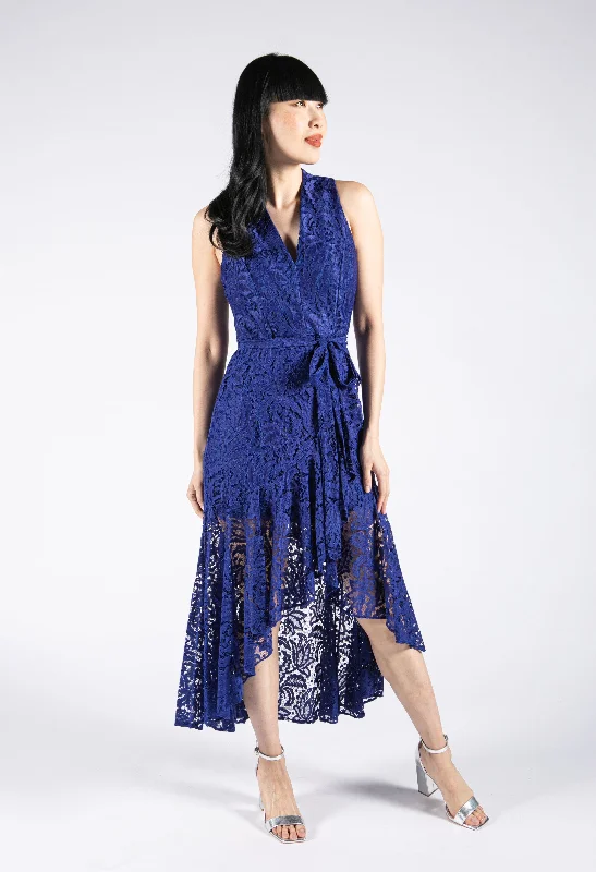 Deep V Neck Lace Dress Dynamic Women's High - energy
