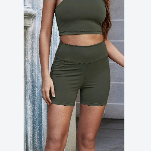 Back Pocket Skinny Shorts Wholesale Leggings For St. Patrick'S Day purpose