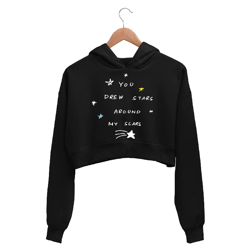 Taylor Swift Crop Hoodie - On Sale - M (Chest size 36 IN) Unique Women's Upcycled
