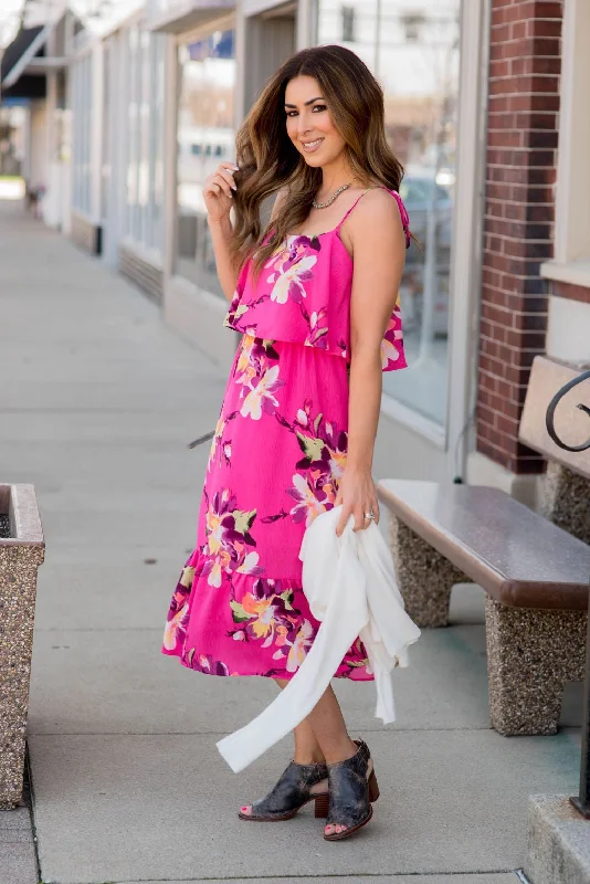 Weekend Getaway Midi Dress Relaxed Women's 