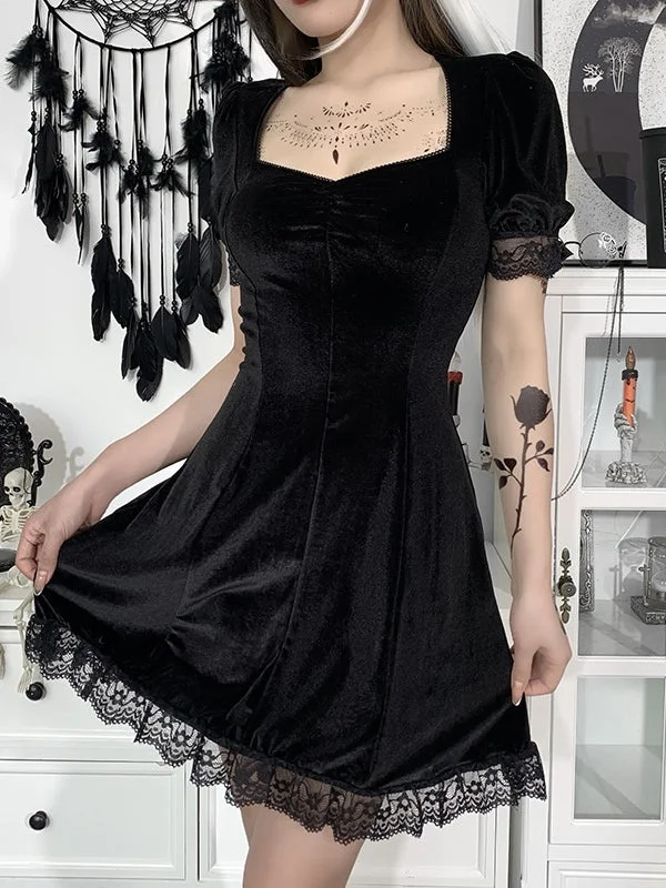 Lace Paneled Graceful Pu Corset Top Cozy Women's Winter