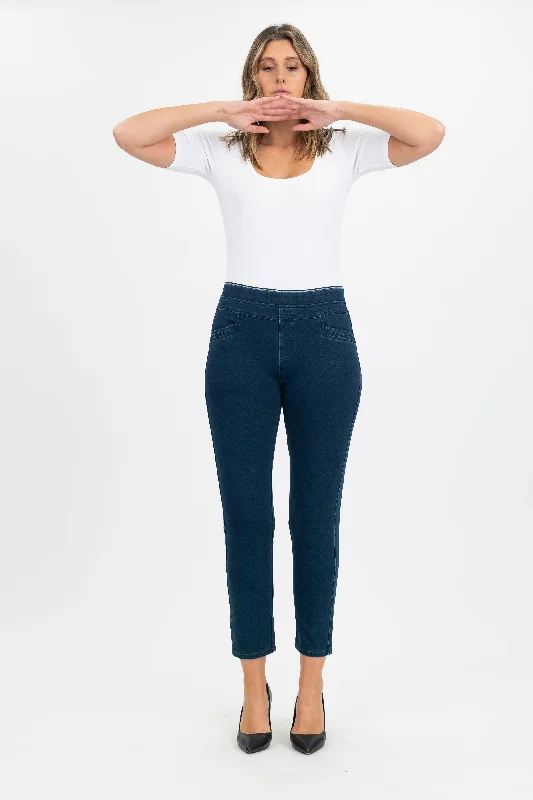 Renoma Stretch Leisure Pant (Black or Navy) Monochromatic All - in - one