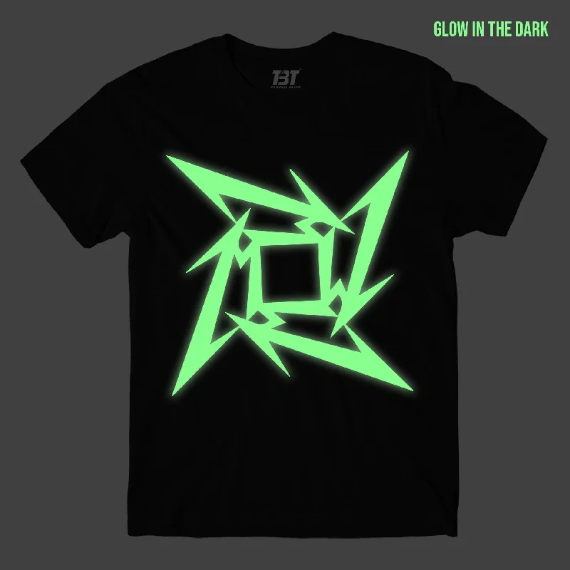 Metallica T shirt - Glow In The Dark - On Sale (Chest size 36 IN) Polished Women's Silk