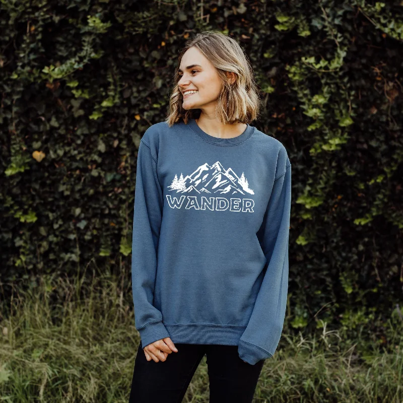 Wander Nature Sweatshirt *UNISEX FIT* Sustainable Organic