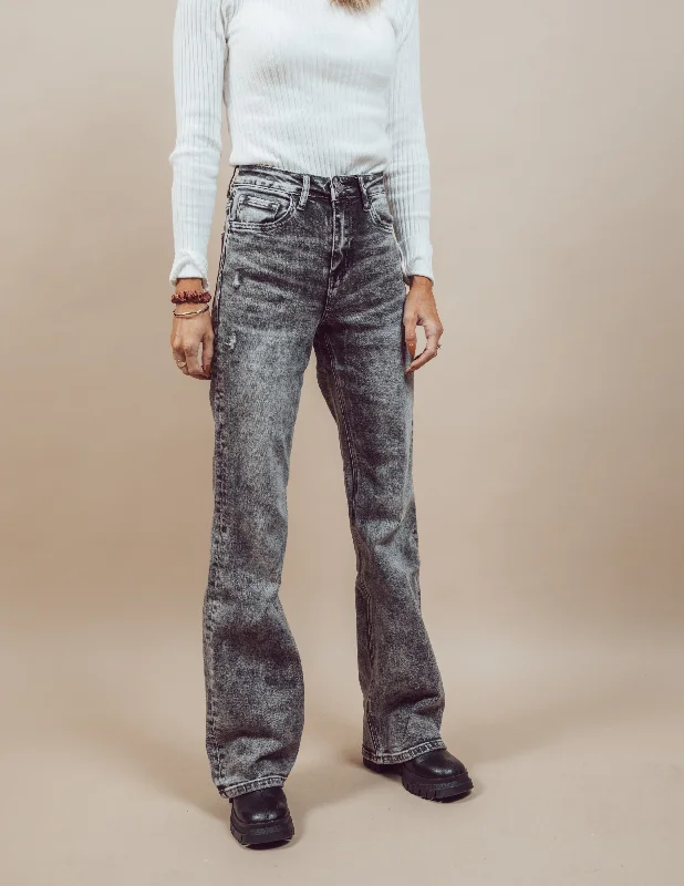 Randy Flare Denim Refined Women's Hand - crafted