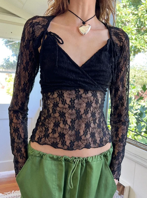 Francine Top - Caviar Lace Modern Women's Tech