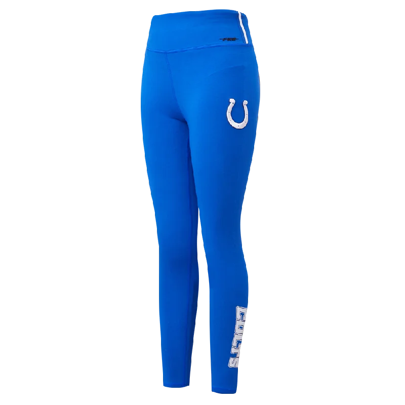 NFL INDIANAPOLIS COLTS CLASSIC WOMEN'S JERSEY LEGGING (ROYAL BLUE)