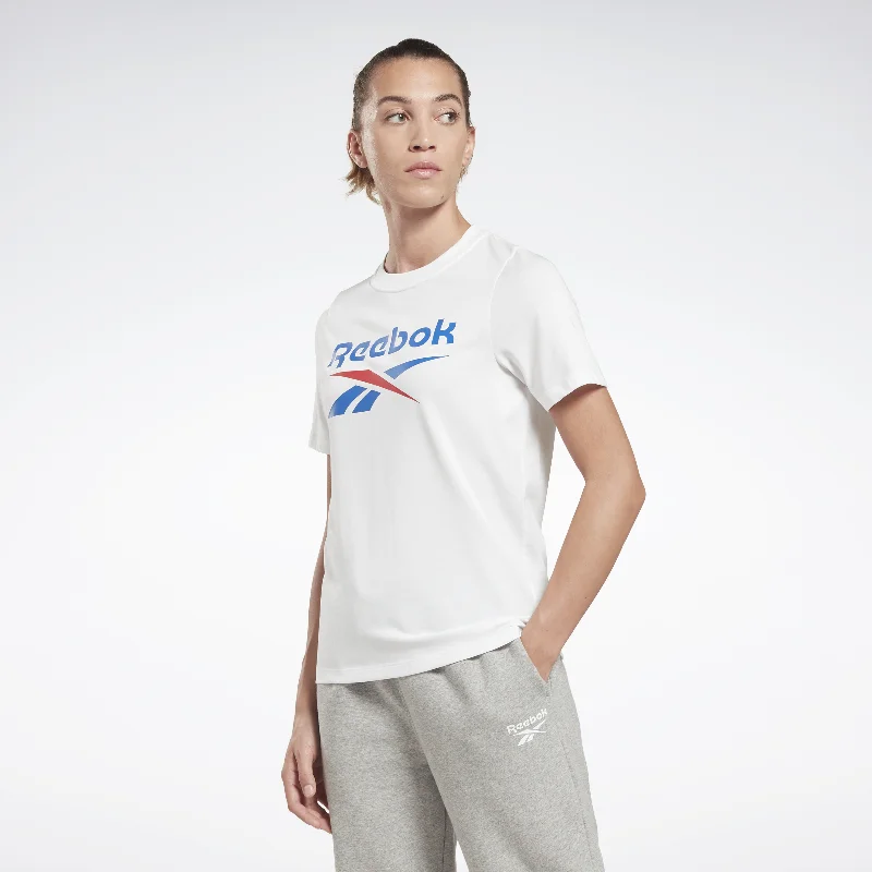 Reebok Identity T-Shirt White/Vector Blue