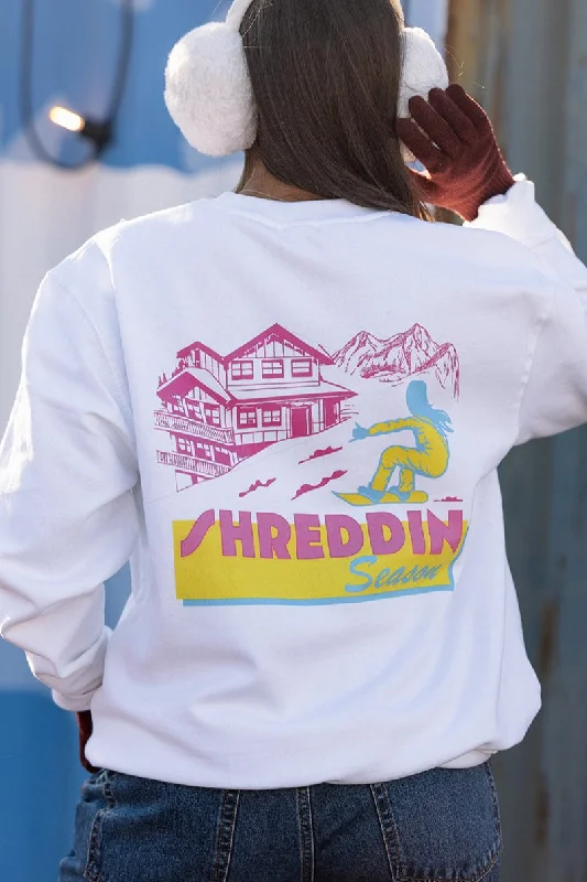 Shreddin Season Sweatshirt Earthy Women's Hemp - based