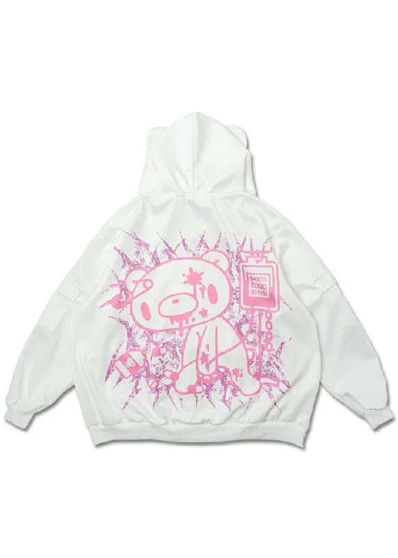 Gloomy Bear Pastel Gloomy Mesh Oversized Mesh Jacket Refined Women's Classic 