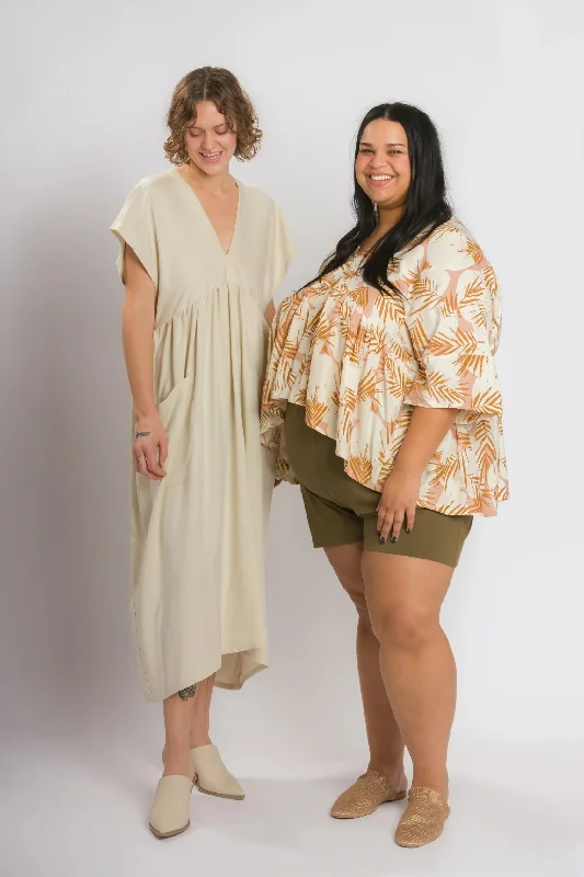 Cris Wood Sews Parasol Dress and Top PDF Unique Women's Upcycled