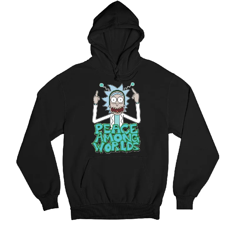 Rick and Morty Hoodie - On Sale - M (Chest size 42 IN) Relaxed Women's 
