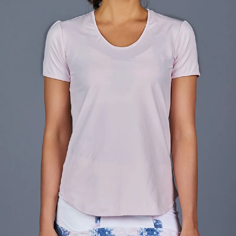 NY Square T-Shirt Top (Pink)