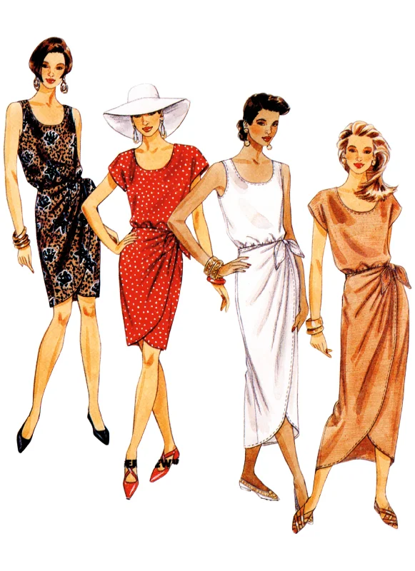 McCalls Vintage Dress M8501 Sophisticated Women's 