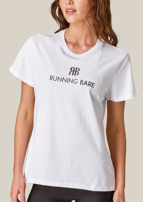 Totem 3.0 Boyfriend Tee White Classic Women's Pin - striped