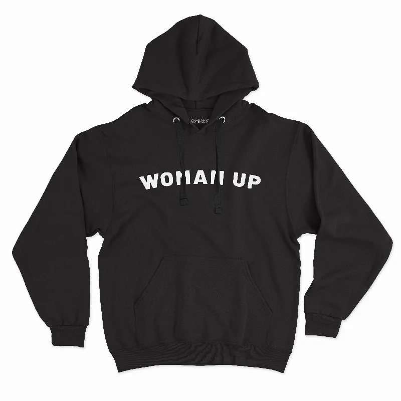 Woman Up - Feminist Hoodie Athletic Women's High - 