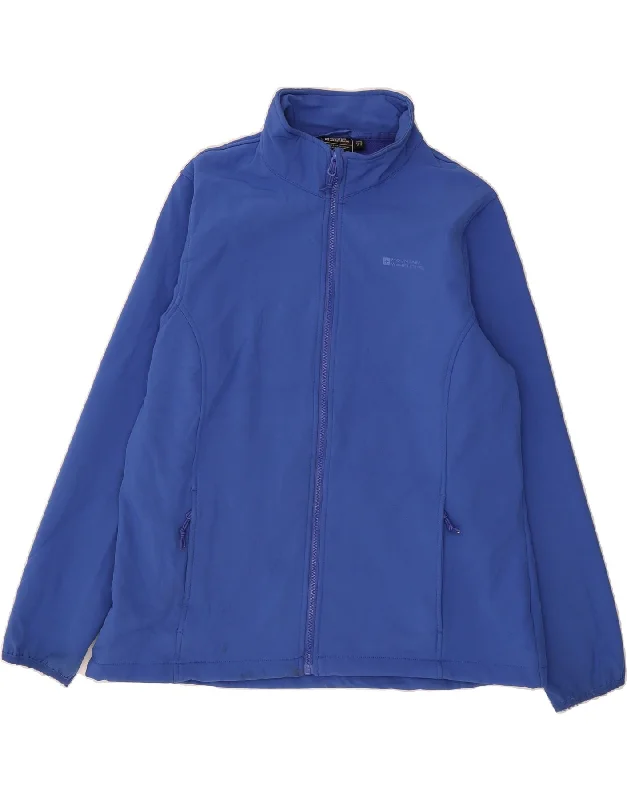 MOUNTAIN WAREHOUSE Womens Bomber Jacket UK 20 2XL Navy Blue Polyester Adventure
