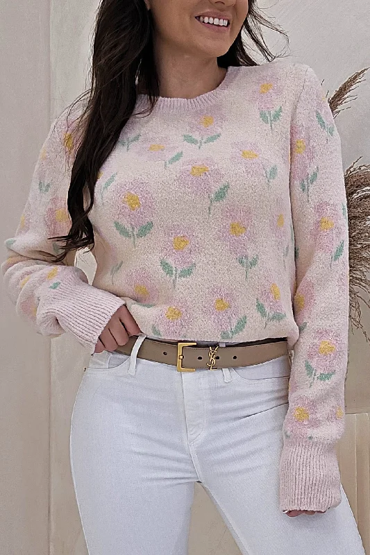 *FERTIG - SC203- WEICHER BLUMENPULLOVER | Blumenpullover Dynamic Women's Moto