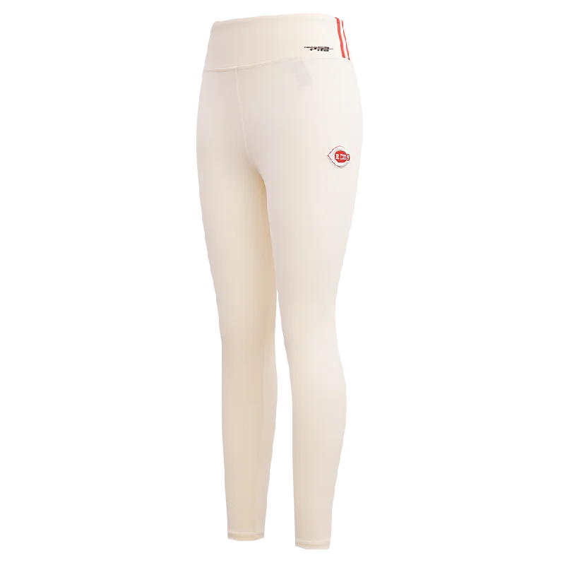 MLB CINCINNATI REDS RETRO CLASSIC WOMEN'S JERSEY LEGGING (EGGSHELL)