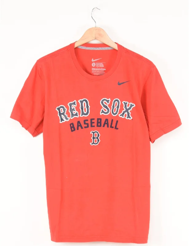 Nike Red Sox Baseball T-shirt - L Dynamic Women's High - energy