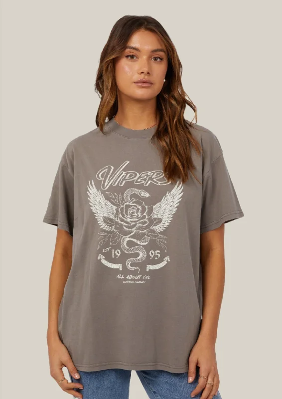 Viper Oversized Tee Feminine Women's Style 