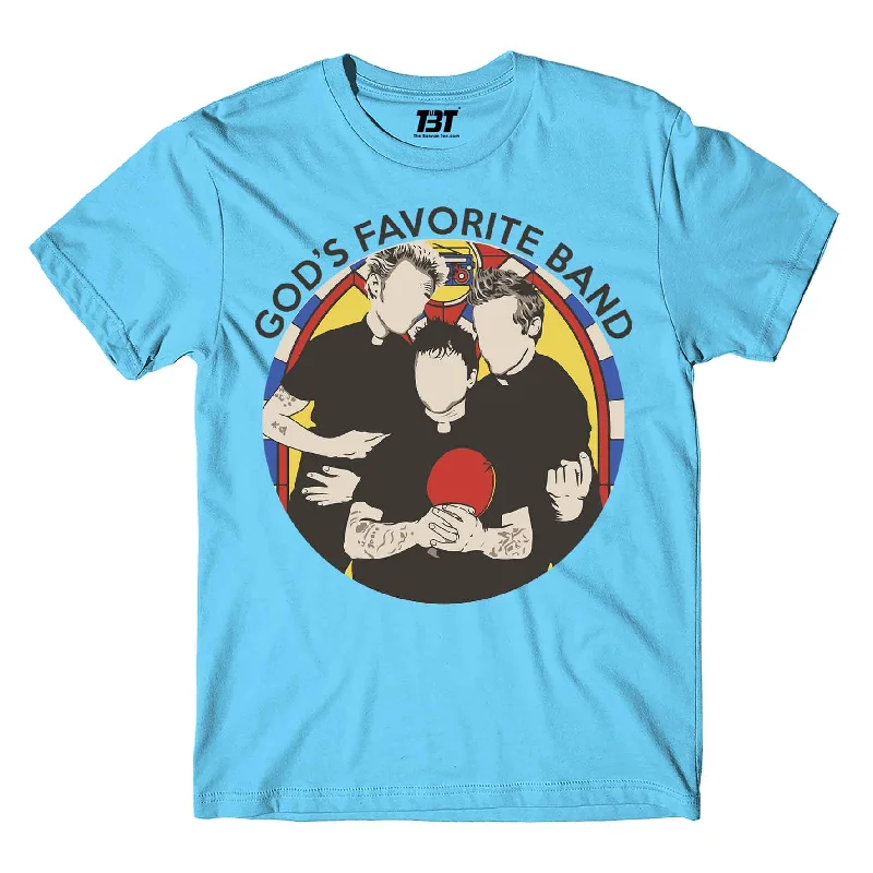 Green Day T shirt - On Sale (Chest size 38 IN) Stylish Women's Tropical 
