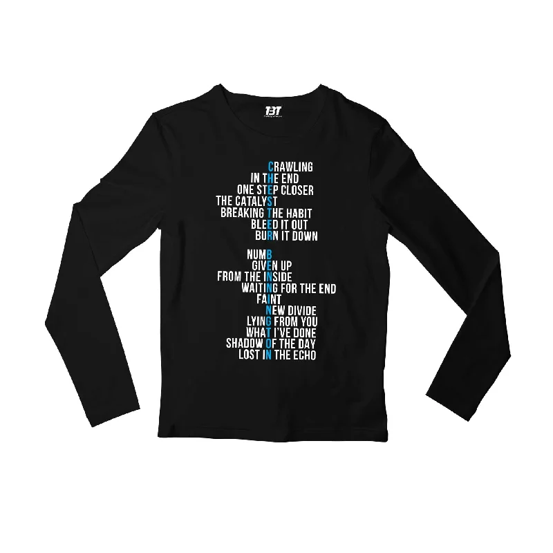Linkin Park Full Sleeves T shirt - On Sale (Chest size - 40 IN) Feminine Women's Style 