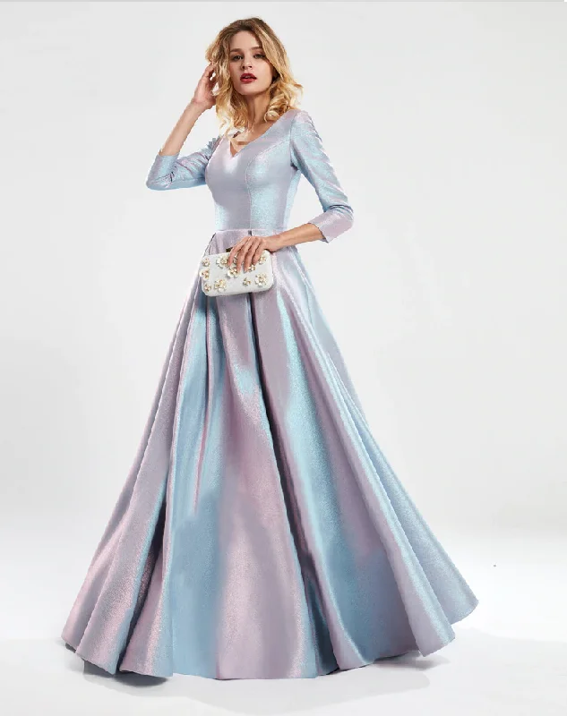 Cassandra Metallic Gown European