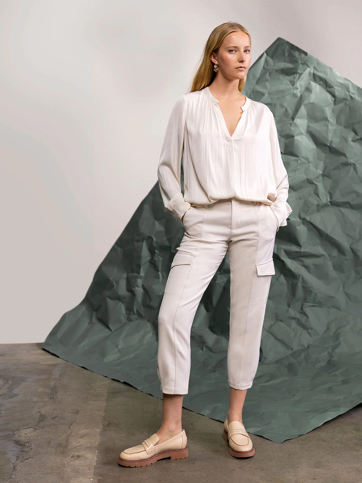 Sanctuary Polished Cargo - TOASTED MARSHMALLOW Hip Women's Urban