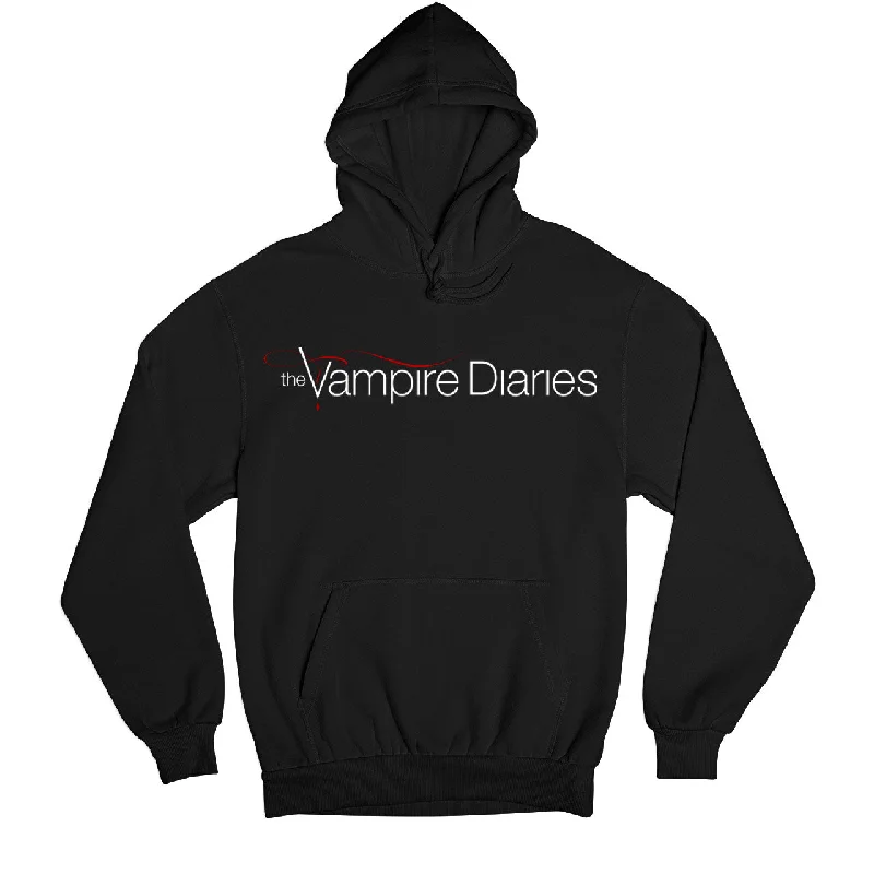 The Vampire Diaries Hoodie - On Sale - S (Chest size 40 IN) Sporty Women's Athleisure 
